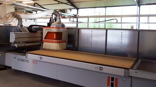 Complete solution consisting of combination of saw, storage system and CNC - The HOLZHER customer from Rottweil is convinced