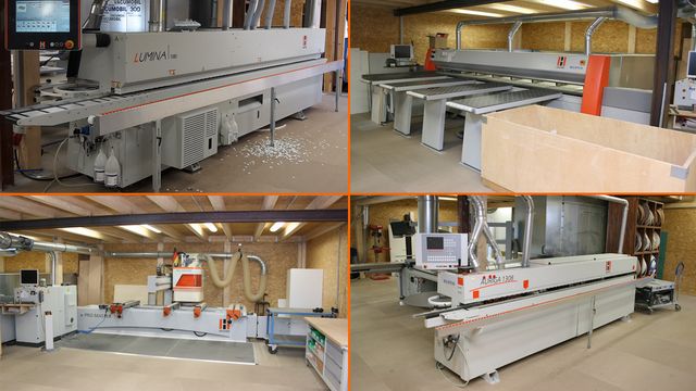 The Kobe Carpentry Shop in Reutlingen uses a variety of HOLZHER machines