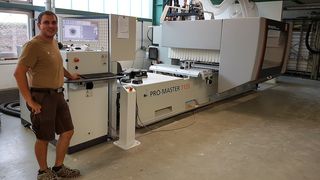 Good experience with HOLZ-HER CNC machine PROMASTER 7125 and edge banding machine Auriga 1308