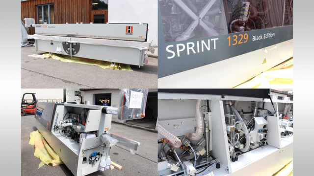 Well prepared for the future with an edgebander from HOLZ-HER great experience with a full-equipped SPRINT 1329 Black Editon