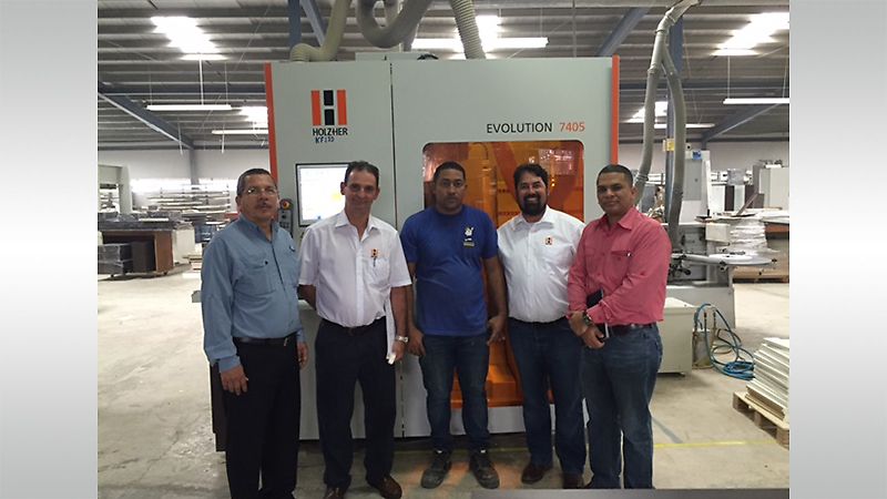 On growth course with the vertical CNC
