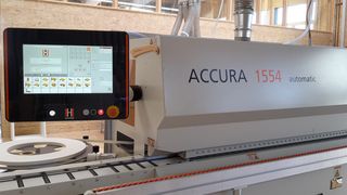 HOLZHER reference customer Kleinhans with Accura 1554 edgebander