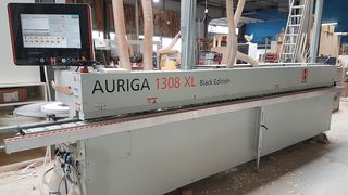 The edgebander Auriga 1308XL at the HOLZHER reference customer Riedinger