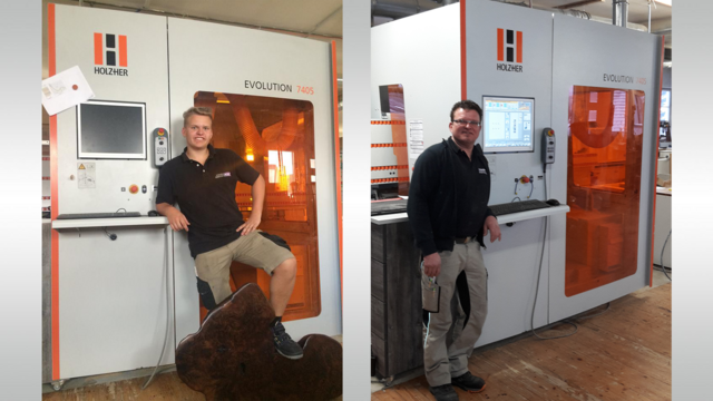 Our reference customer Suske with a machining centre EVOLUTION 7405 from HOLZ-HER