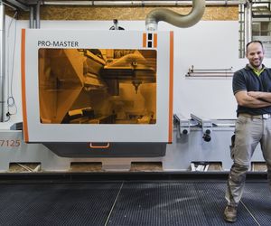 Reference 5-axis CNC from HOLZ-HER CNC - the Promaster 7125