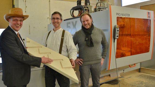 HOLZ-HER reference CNC Böhme Carpentry Shop